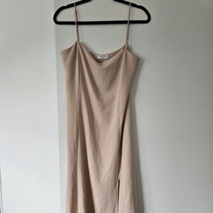 Aritzia Babaton Light Pink Slip Dress 8